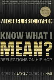 Tapa de Know What I Mean?: Reflections on Hip-Hop