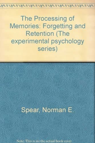 Tapa de The processing of memories