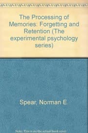 Tapa de The processing of memories