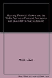 Tapa de Housing, financial markets and the wider economy