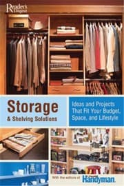 Tapa de Storage & Shelving Solutions: Over 70 Projects and Ideas That Fit Your Budget, Space, and Lifestyle