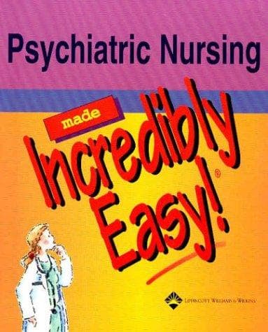 Tapa de Psychiatric Nursing Made Incredibly Easy!