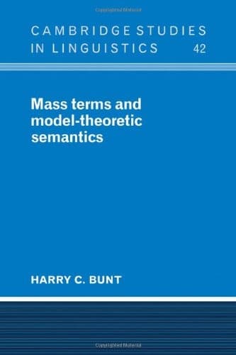 Tapa de Mass terms and model-theoretic semantics