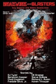 Tapa de Broadswords and Blasters Issue 4: Pulp Magazine with Modern Sensibilities