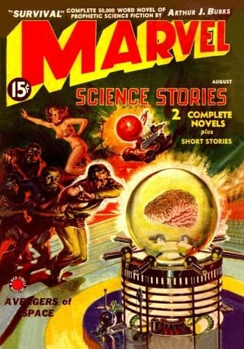 Tapa de Marvel Science Stories: August 1938