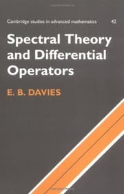Tapa de Spectral Theory and Differential Op (Cambridge Studies in Advanced Mathematics)