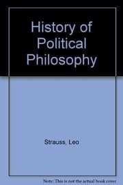 Tapa de History of political philosophy