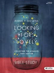 Tapa de Looking for Lovely - Bible Study Book: Collecting the Moments that Matter