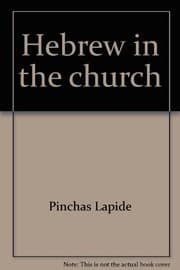 Tapa de Hebrew in the church