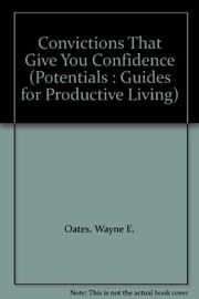 Tapa de Convictions that give you confidence