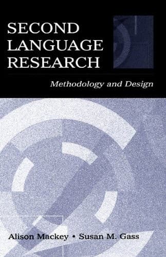 Tapa de Second Language Research: Methodology and Design