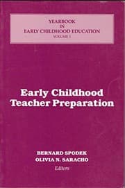 Tapa de Early childhood teacher preparation