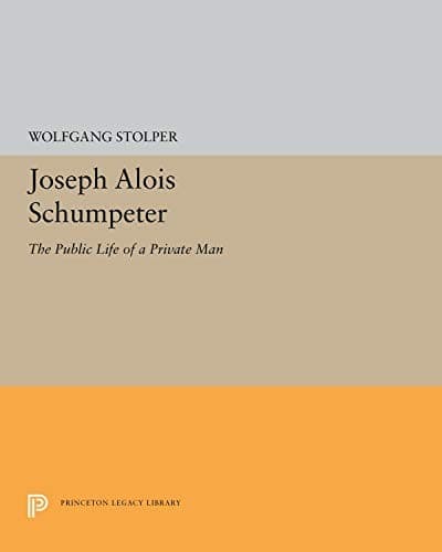 Tapa de Joseph Alois Schumpeter