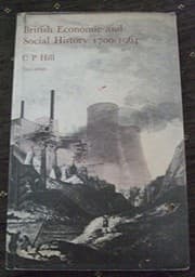 Tapa de British economic and social history, 1700-1964