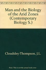 Tapa de Man and the biology of arid zones
