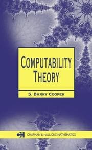 Tapa de Computability Theory (Chapman Hall/Crc Mathematics Series)