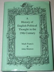 Tapa de A history of English political thought in the nineteenth century