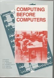 Tapa de Computing before computers