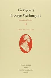 Tapa de The Papers of George Washington: 1 April-30 September 1795 (Presidential Series)