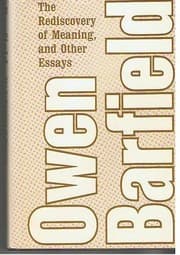 Tapa de The rediscovery of meaning, and other essays