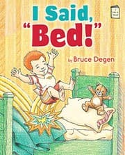 Tapa de I Said, Bed! (I Like to Read)