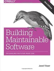 Tapa de Building Maintainable Software, Java Edition: Ten Guidelines for Future-Proof Code