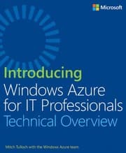 Tapa de Introducing Windows Azure for IT Professionals