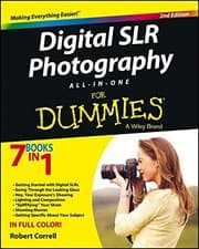 Tapa de Digital SLR Photography All-in-One For Dummies