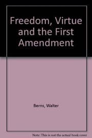 Tapa de Freedom, virtue & the first amendment
