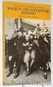 Tapa de Society and literature, 1945-1970