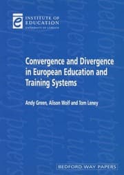 Tapa de Convergence and divergence in European education and training systems
