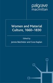 Tapa de Women and material culture, 1660-1830