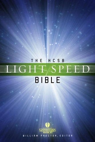 Tapa de Light Speed Bible