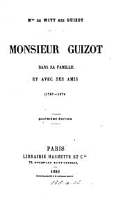 Tapa de Monsieur Guizot dans sa famille et avec ses amis