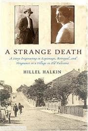 Tapa de A strange death