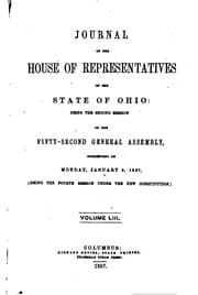 Tapa de Journal of the House of Representatives of the ... General Assembly of the ...