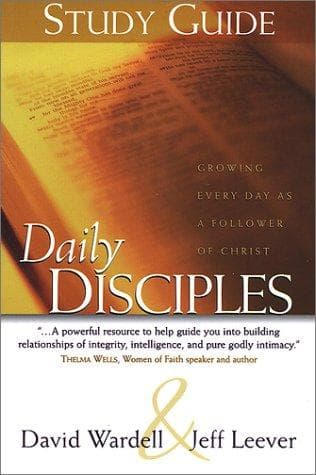 Tapa de Daily Disciples Study Guide
