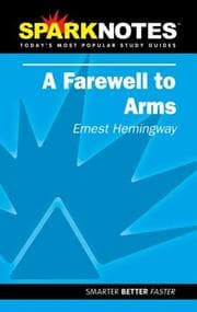 Tapa de Spark Notes A Farewell to Arms