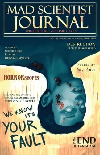 Tapa de Mad Scientist Journal: Winter 2016 (Volume 16)