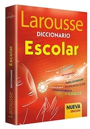 Tapa de Larousse Diccionario Escolar (Spanish Edition)