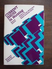 Tapa de Current issues in nursing