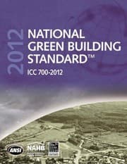 Tapa de National Green Building Standard 2012 (International Code Council Series)
