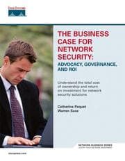 Tapa de The business case for network security