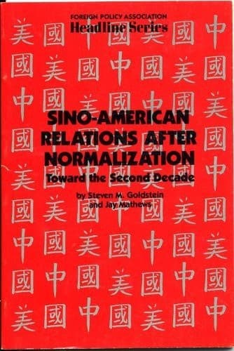 Tapa de Sino-American relations after normalization