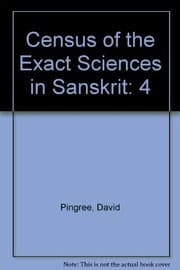 Tapa de Census of the Exact Sciences in Sanskrit, Series A, Vol. 4