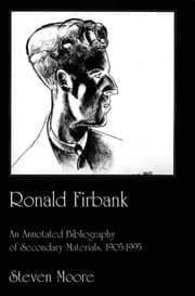 Tapa de Ronald Firbank