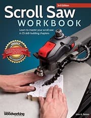 Tapa de Scroll Saw Workbook, 3rd Edition: Learn to Master Your Scroll Saw in 25 Skill-Building Chapters (Fox Chapel Publishing) Ultimate Beginner's Guide with Projects to Hone Your Scrolling Skills