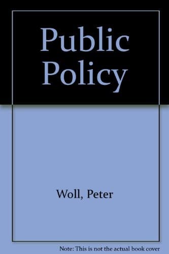 Tapa de Public policy.