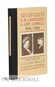 Tapa de The letters of D.H. Lawrence & Amy Lowell, 1914-1925