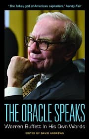 Tapa de The Oracle Speaks: Warren Buffett In His Own Words (In Their Own Words)